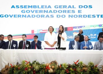 Governadora Raquel Lyra participa da posse de Fátima Bezerra, gestora do Rio Grande do Norte, como presidente do Consórcio Nordeste