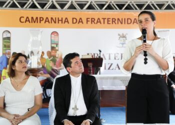 Governadora Raquel Lyra participa do início da Campanha da Fraternidade 2024 e lança ação solidária realizada pela Compesa