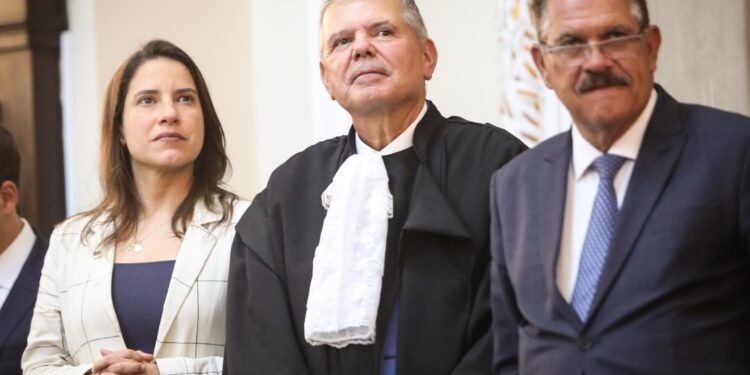 Governadora Raquel Lyra participa da posse da nova Mesa Diretora do Tribunal de Justiça de Pernambuco