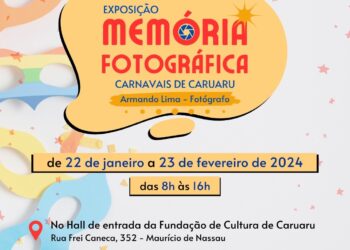 Exposição “Memória Fotográfica – Carnavais de Caruaru” segue aberta ao público até a sexta-feira (23)