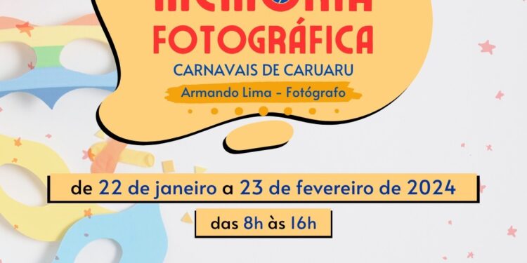 Exposição “Memória Fotográfica – Carnavais de Caruaru” segue aberta ao público até a sexta-feira (23)