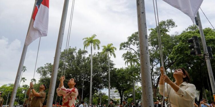 Em dia da Data Magna, governadora Raquel Lyra destaca a importância da democracia e faz entrega de 120 novas motocicletas para reforço da segurança pública