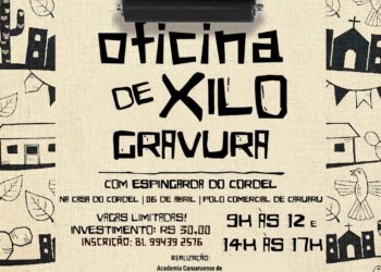 Academia de Cordel promove oficina sobre a arte da xilogravura