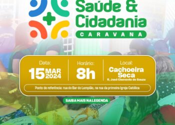 Cadastro para creche durante a Caravana da Saúde e Cidadania