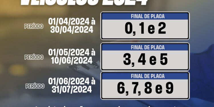 AMTTC divulga calendário de vistorias de veículos 2024