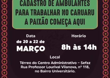 Prefeitura de Caruaru abre cadastro para ambulantes na Semana Santa
