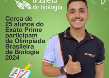 Alunos do Exato Prime estão participando da Olimpíada de Biologia