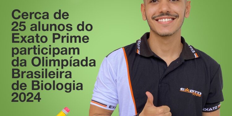 Alunos do Exato Prime estão participando da Olimpíada de Biologia