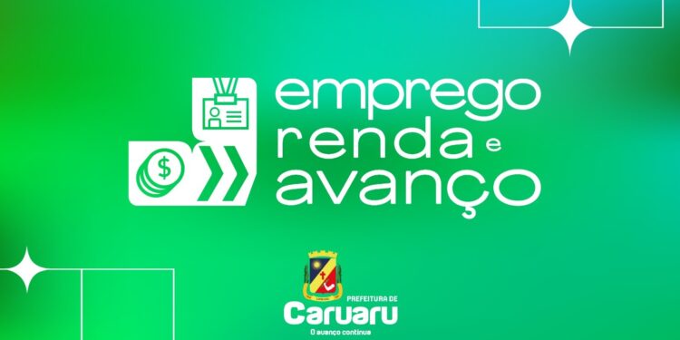 Prefeitura de Caruaru está cadastrando para vagas de empregos