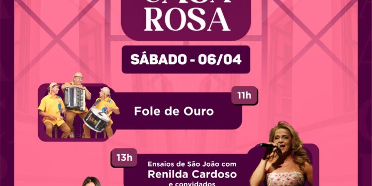 Mercado Cultural Casa Rosa retoma atividades com programação musical neste fim de semana