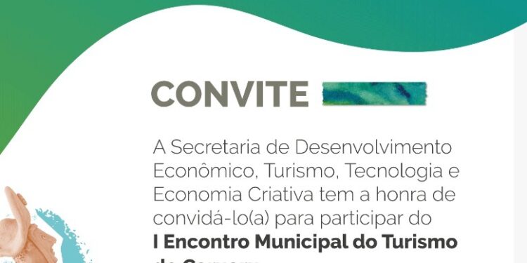 I Encontro Municipal de Turismo será realizado em Caruaru na próxima quinta (11)