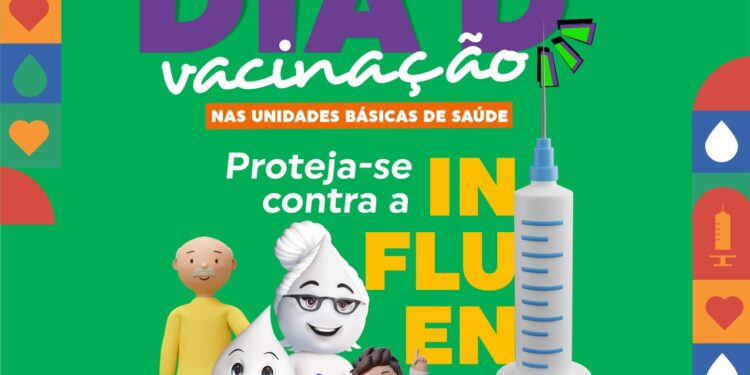 Prefeitura de Caruaru realiza “Dia D” da Campanha de Vacinação contra Influenza neste sábado (13)