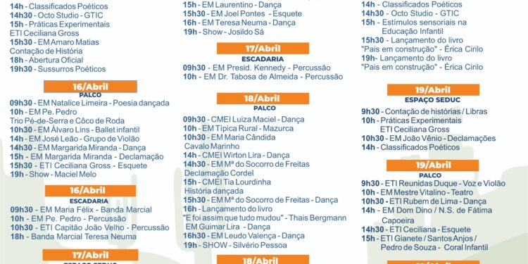 Secretaria de Educação e Esportes de Caruaru realiza o Festival Literário do Agreste 2024