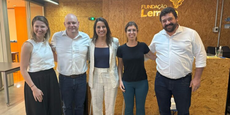 Em agenda em São Paulo com direção da Fundação Lemann, governadora Raquel Lyra dialoga sobre ações em Pernambuco