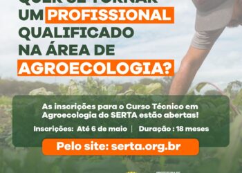 Serta oferta Curso Técnico em Agroecologia para agricultores de Caruaru