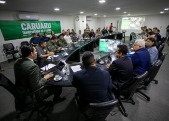Prefeitura de Caruaru promove reunião do Comitê Juntos pela Segurança 2.0 anunciando novidades para as forças de segurança