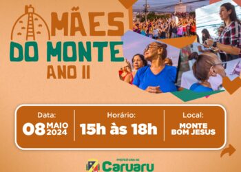 Hoje tem a segunda edição do “Mães no Monte”