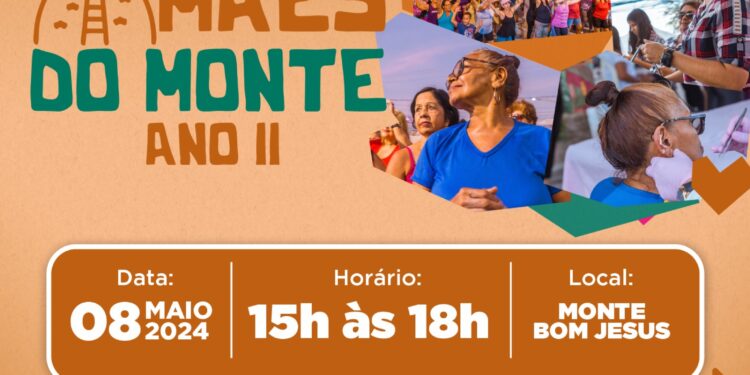 Hoje tem a segunda edição do “Mães no Monte”