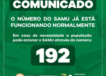 Número 192 do Samu Caruaru e Samu Agreste voltou a funcionar