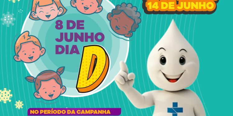 Caruaru inicia Campanha Nacional de Vacinação contra a Poliomielite nesta segunda (27)