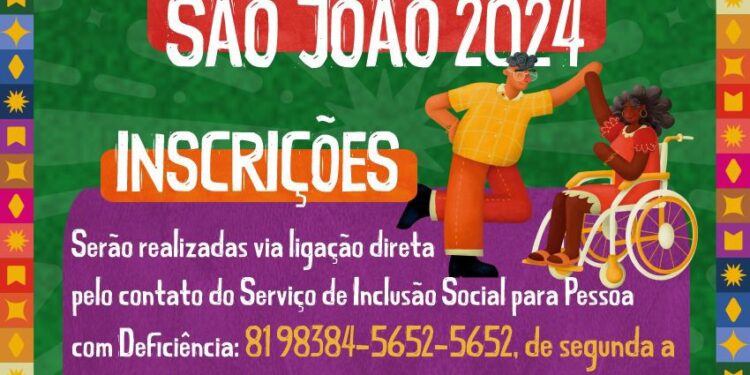São João 2024: Prefeitura de Caruaru abrirá inscrições para o camarote da acessibilidade