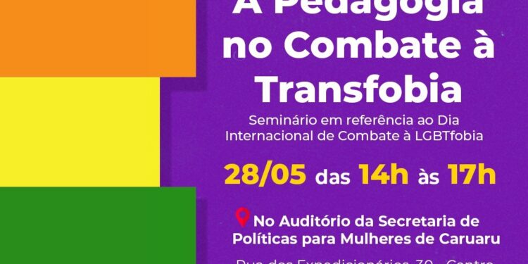 Caruaru recebe seminário de combate à transfobia promovido pelo Governo do Estado de Pernambuco