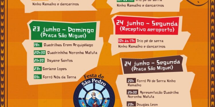 Administração de Fernando de Noronha divulga as atrações para as festas de São João e São Pedro