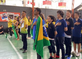 “O Hino Nacional e suas principais características” foi tema de projeto realizado pelo Exato Prime