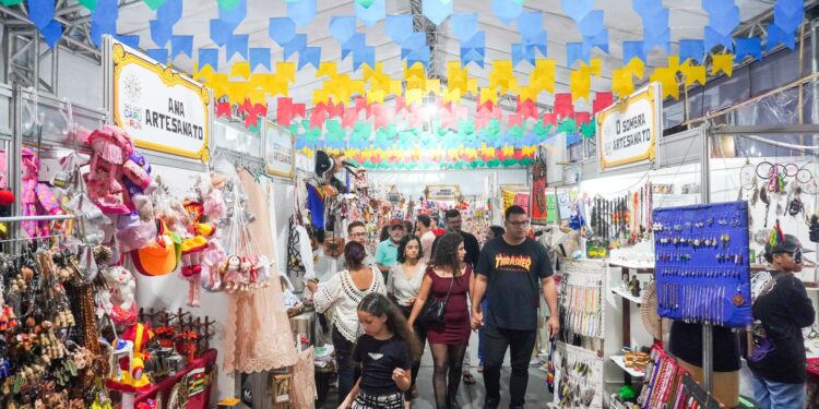 Artesanato e empreendedorismo feminino são destaques na Estação Ferroviária no São João de Caruaru