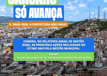 Prefeitura de Caruaru apresenta Relatório Anual de Gestão