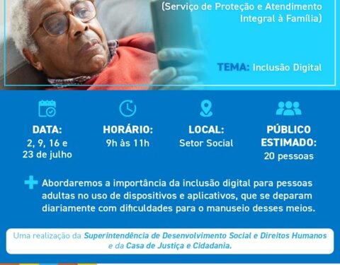 Noronha realiza oficina de inclusão digital