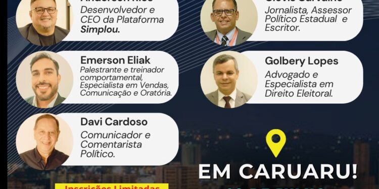 Caruaru sedia “Workshop Eleições 2024” para capacitar pré-candidatos