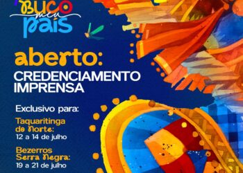 Festival Pernambuco Meu País: Governo do Estado abre credenciamento para profissionais da comunicação