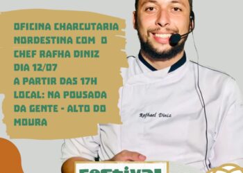 Festival Gastronômico “Conheça Caruaru” oferece aulas-shows gratuitas nesta sexta (12) e na segunda-feira (15)
