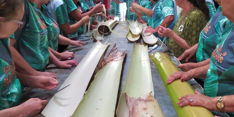 Projeto, no Agreste, ensina mulheres a tecelagem com fibra de bananeira