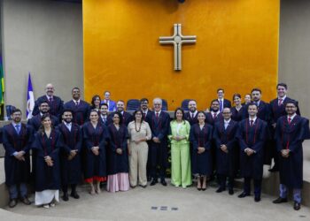 Governadora Raquel Lyra participa de cerimônia de posse dos novos promotores de justiça