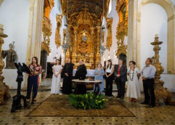 Com investimento de mais de R$ 15 milhões, governadora Raquel Lyra anuncia restauração do Mosteiro de São Bento, em Olinda