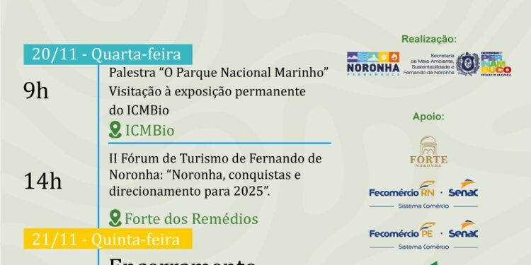 II Fórum de Turismo de Fernando de Noronha debate as melhores práticas para uma gestão turística sustentável