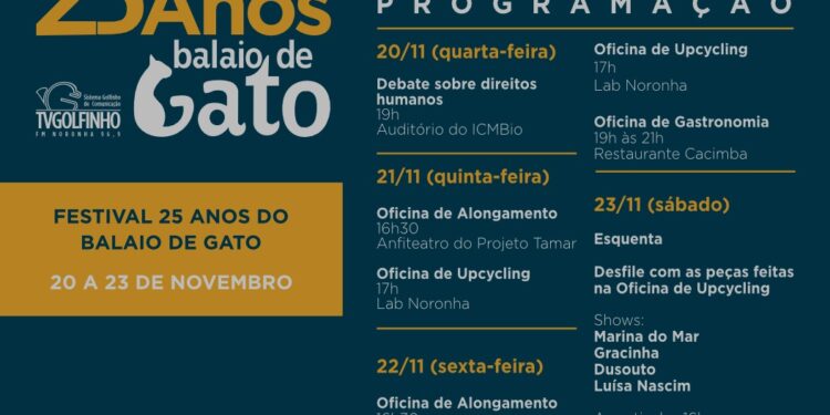 Programa Balaio de Gato, da FM Noronha, celebra 25 anos com festival