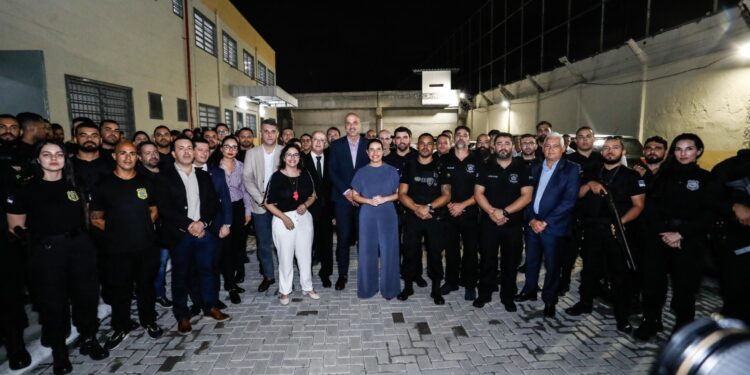 Governadora Raquel Lyra entrega novo presídio no Complexo do Curado, no Recife, e amplia vagas no sistema prisional do Estado