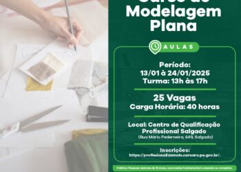 Prefeitura de Caruaru oferece curso gratuito de Modelagem Plana para o setor têxtil