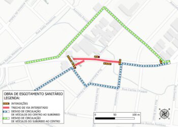 AMC realizará interdição temporária da Rua Cônego Júlio Cabral, no bairro Universitário