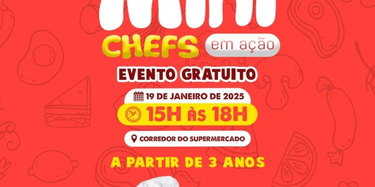 Minichefs entram em ação no Caruaru Shopping