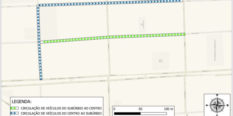 Avenida Ceará passa a ser mão única a partir desta terça-feira (21)