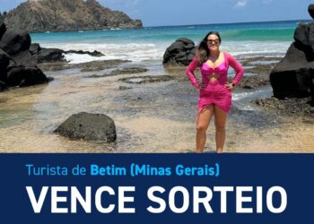 Turista de Minas Gerais ganha sorteio para voltar gratuitamente a Fernando de Noronha
