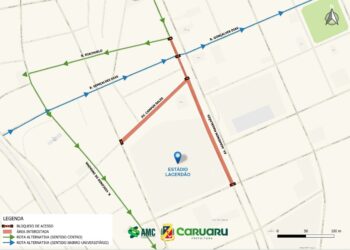 Ruas serão interditadas por causa do jogo Central X Decisão, pelo Campeonato Pernambucano