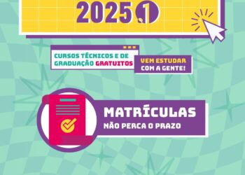 Matrícula dos novos estudantes do IFPE Caruaru segue até 19 de fevereiro