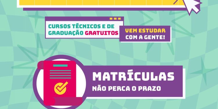 Matrícula dos novos estudantes do IFPE Caruaru segue até 19 de fevereiro