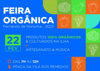 Fernando de Noronha realiza Feira Orgânica com produtos cultivados na ilha