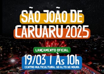 Lançamento do São João de Caruaru 2025